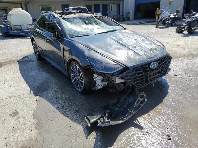 HYUNDAI SONATA LIM 2022 with VIN KMHL34J20NA213927 - Photo from auction