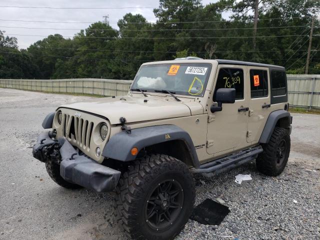 Photo 2 from auction – 2016 JEEP WRANGLER U with VIN 1C4BJWDG9HL669975