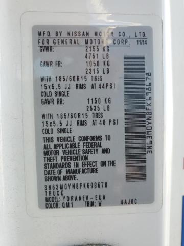 Photo 10 from auction – 2015 CHEVROLET CITY EXPRE with VIN 3N63M0YN8FK698678