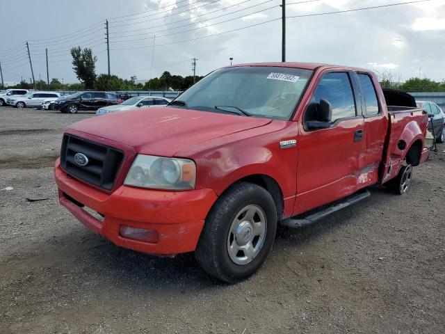 Photo 2 from auction – 2005 FORD F150 with VIN 1FTRX02W85KC60484