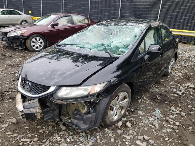 Photo 2 from auction – 2013 HONDA CIVIC LX with VIN 2HGFB2F56DH542919