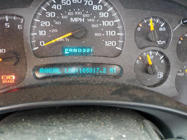 Photo 8 from auction – 2004 CHEVROLET AVALANCHE with VIN 3GNEK12T24G188476