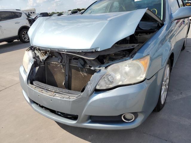 Photo 9 from auction – 2008 TOYOTA AVALON with VIN 4T1BK36B58U299367