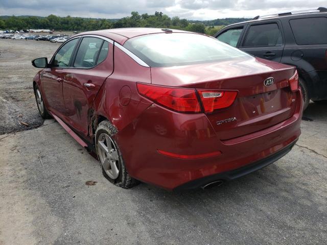 Photo 3 from auction – 2015 KIA OPTIMA LX with VIN 5XXGM4A75FG384256