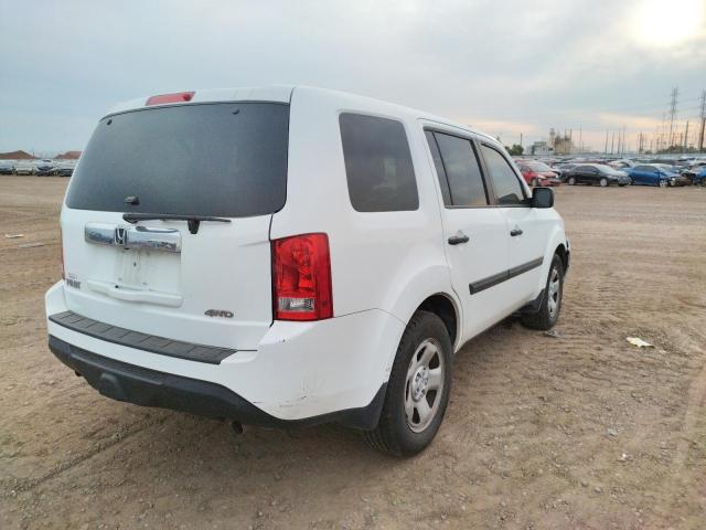 Photo 4 from auction – 2013 HONDA PILOT LX with VIN 5FNYF4H29DB065399
