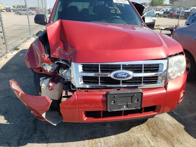 Photo 9 from auction – 2012 FORD ESCAPE XLT with VIN 1FMCU0D72CKB39902