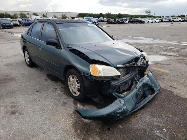 HONDA CIVIC LX 2001 with VIN 2HGES16561H540220 - Photo from auction
