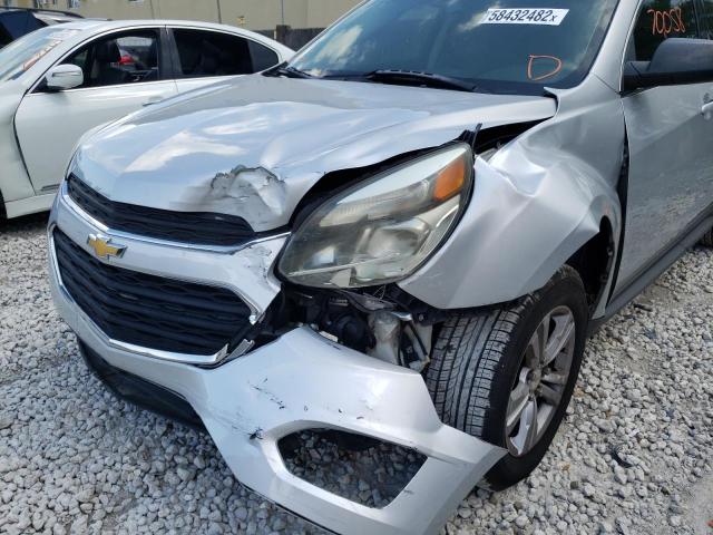 Photo 9 from auction – 2016 CHEVROLET EQUINOX LS with VIN 2GNALBEK1G1127413