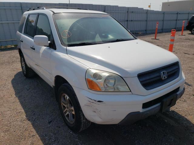 Photo 1 from auction – 2004 HONDA PILOT EXL with VIN 2HKYF18524H590198