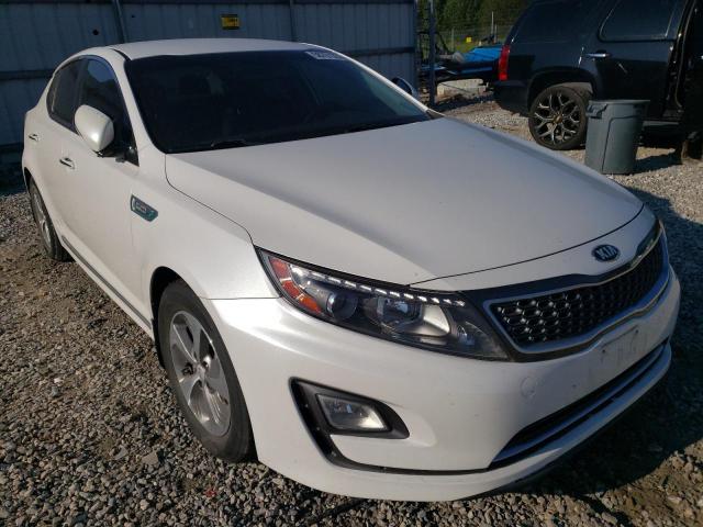 KIA OPTIMA HYB 2015 with VIN KNAGM4AD3F5078521 - Photo from auction
