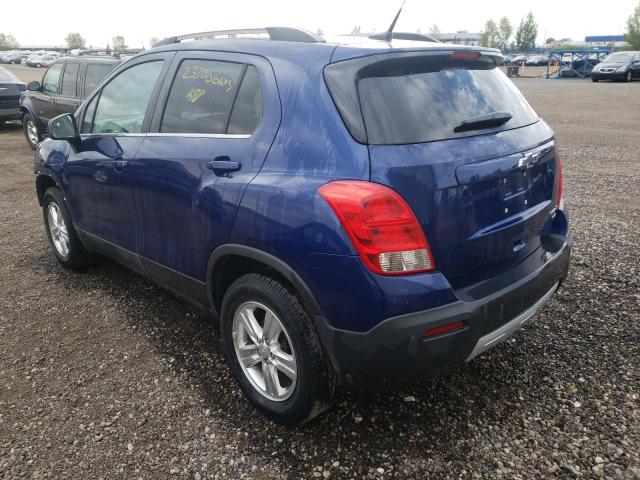 Photo 3 from auction – 2014 CHEVROLET TRAX 1LT with VIN 3GNCJPEB7EL160794
