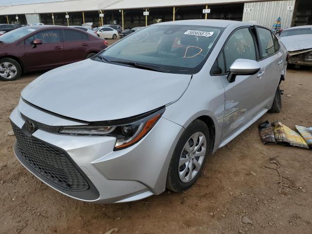 Photo 2 from auction – 2021 TOYOTA COROLLA LE with VIN JTDEPMAE7MJ168883