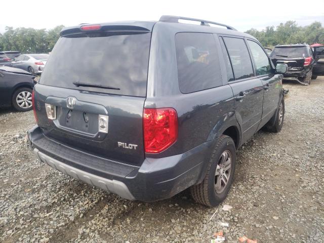 Photo 4 from auction – 2004 HONDA PILOT EXL with VIN 2HKYF185X4H524272