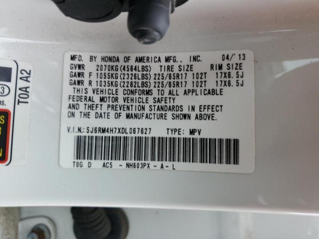 Photo 10 from auction – 2013 HONDA 1200CC with VIN 5J6RM4H7XDL067627