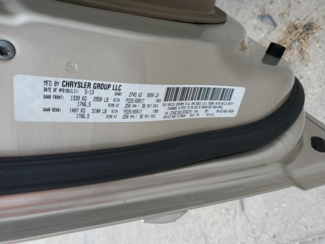 Photo 10 from auction – 2013 CHRYSLER TOWN & COU with VIN 2C4RC1BG1DR766751