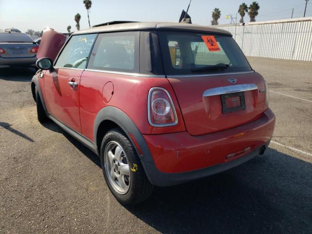 Photo 3 from auction – 2011 MINI COOPER with VIN WMWSU3C58BTX96081