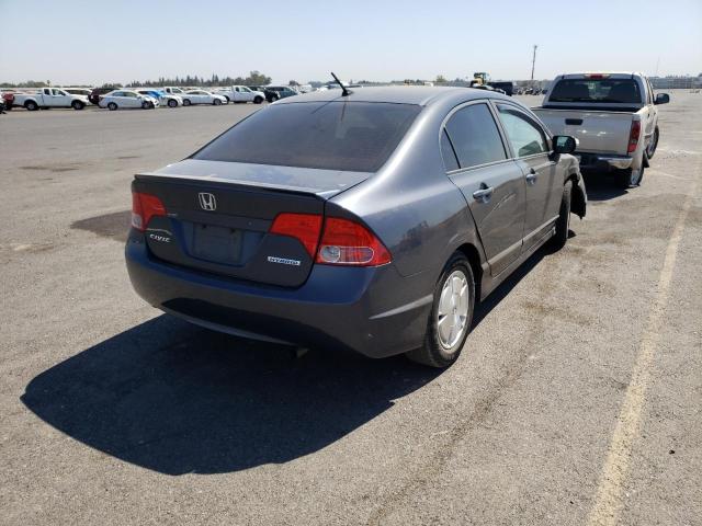 Photo 4 from auction – 2007 HONDA CIVIC HYBR with VIN JHMFA36207S007321