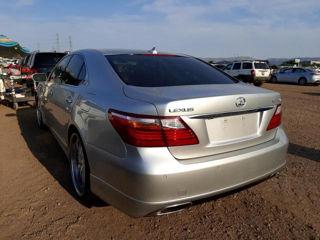 Photo 3 from auction – 2010 LEXUS LS 460 with VIN JTHBL5EF5A5094454