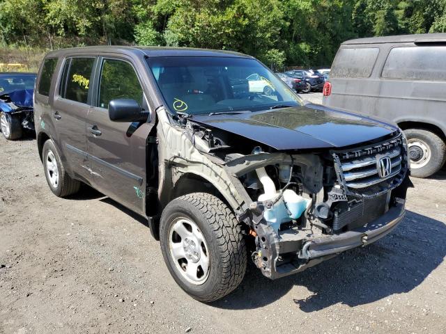 HONDA PILOT LX 2012 with VIN 5FNYF4H29CB082587 - Photo from auction