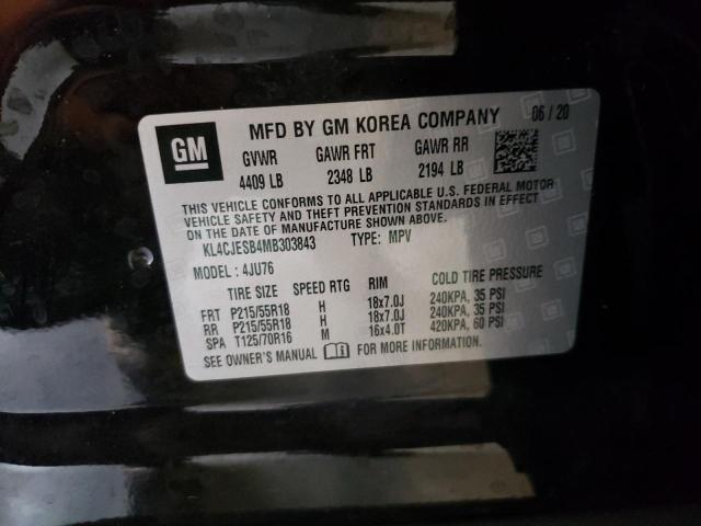 Photo 10 from auction – 2021 BUICK ENCORE PRE with VIN KL4CJESB4MB303843
