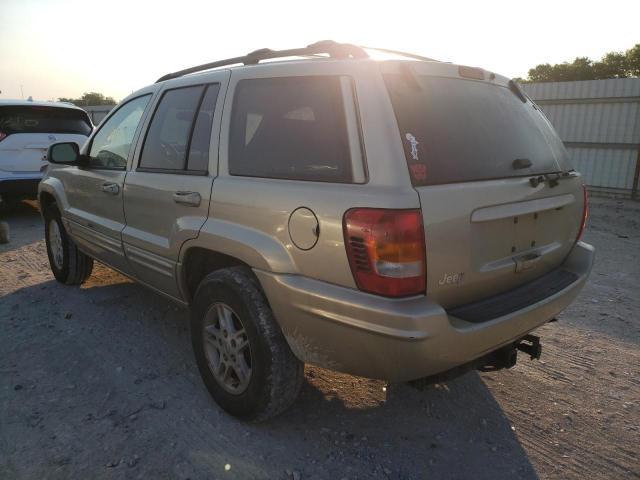 Photo 3 from auction – 2000 JEEP GRAND CHER with VIN 1J4G258S6YC112866
