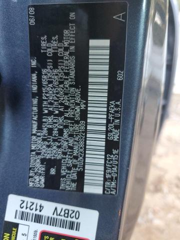 Photo 10 from auction – 2008 TOYOTA SIENNA CE with VIN 5TDZK23C88S221809