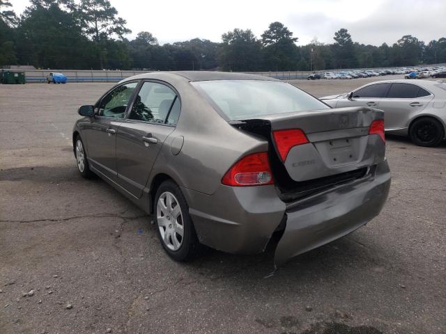Photo 3 from auction – 2007 HONDA CIVIC LX with VIN 2HGFA16577H302120