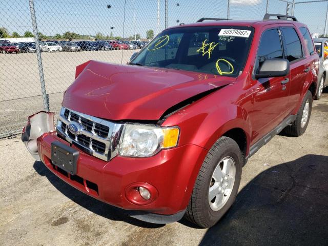 Photo 2 from auction – 2012 FORD ESCAPE XLT with VIN 1FMCU0D72CKB39902