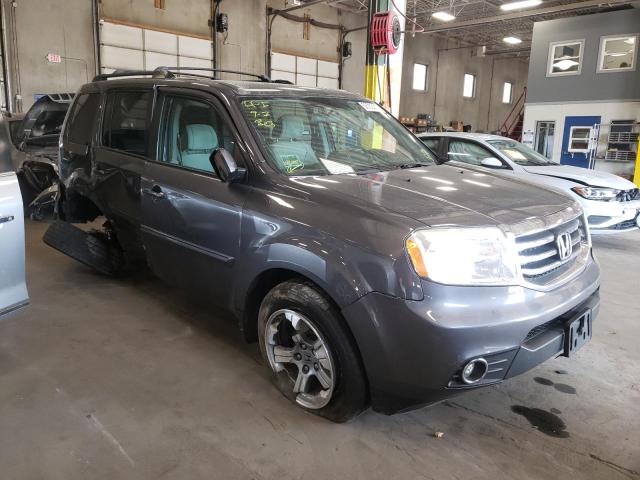 HONDA PILOT EX 2014 with VIN 5FNYF4H47EB042917 - Photo from auction