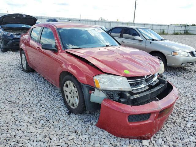DODGE AVENGER SE 2013 with VIN 1C3CDZAB1DN503202 - Photo from auction