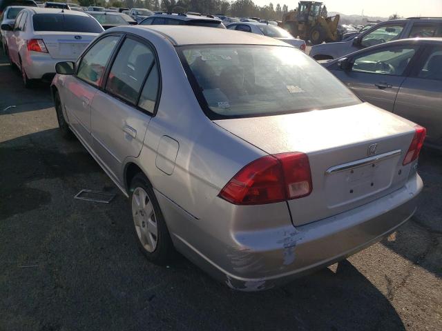Photo 3 from auction – 2001 HONDA CIVIC EX with VIN 1HGES26731L072120