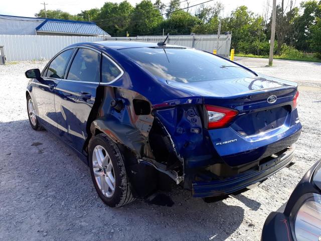Photo 3 from auction – 2014 FORD FUSION SE with VIN 3FA6P0HD0ER165184