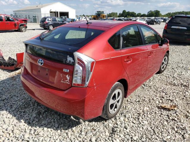Photo 4 from auction – 2014 TOYOTA PRIUS with VIN JTDKN3DU8E1740454