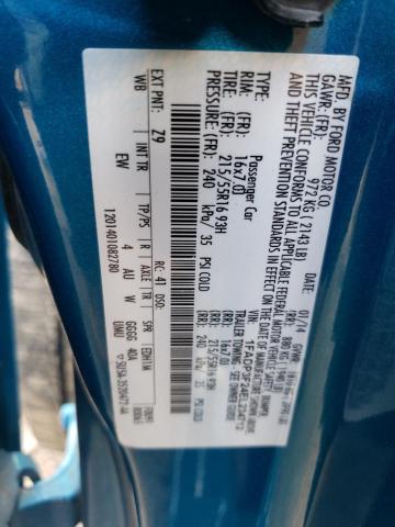Photo 10 from auction – 2014 FORD FOCUS SE with VIN 1FADP3F24EL234712