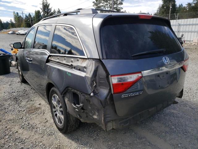 Photo 3 from auction – 2012 HONDA ODYSSEY EX with VIN 5FNRL5H42CB045627