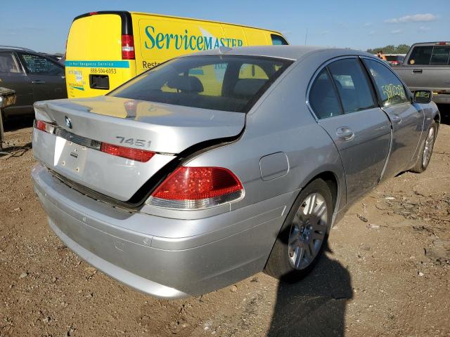 Photo 4 from auction – 2002 BMW 745 I with VIN WBAGL63412DP59224