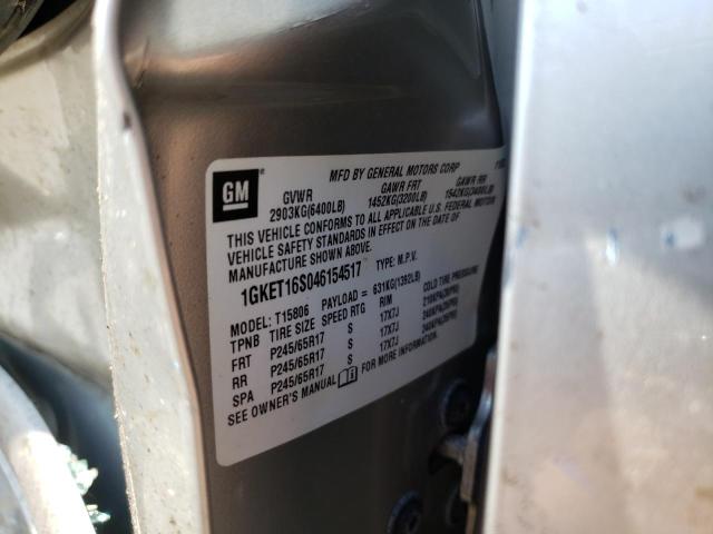 Photo 10 from auction – 2004 GMC ENVOY XL with VIN 1GKET16S046154517