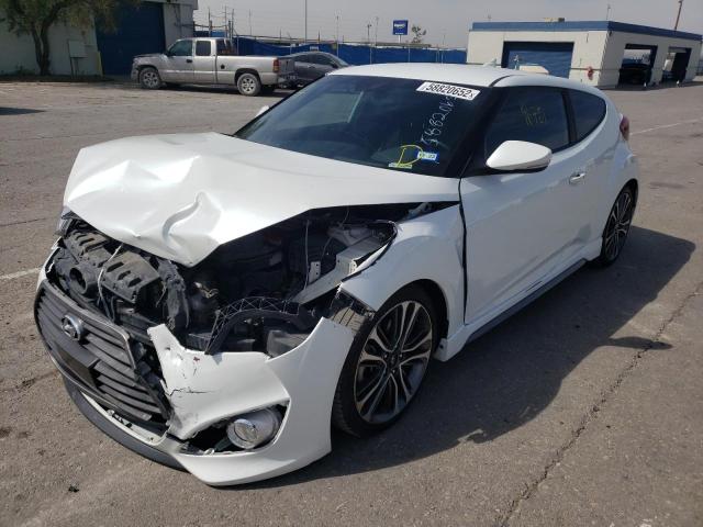 Photo 2 from auction – 2016 HYUNDAI VELOSTER T with VIN KMHTC6AE3GU300714