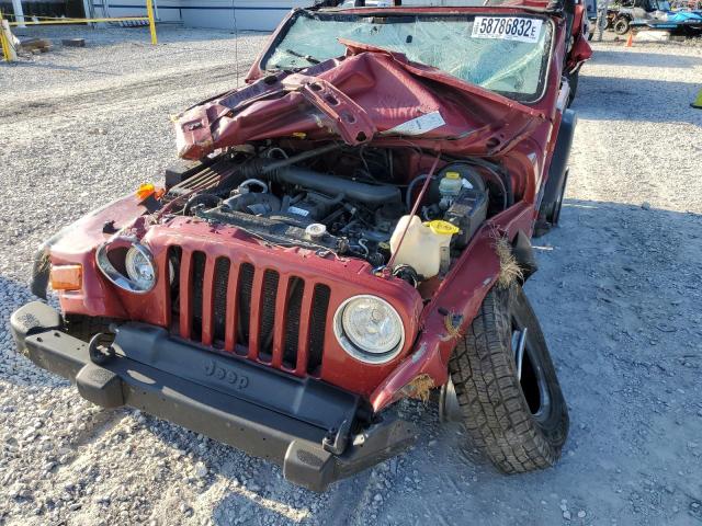 Photo 9 from auction – 1999 JEEP WRANGLER / with VIN 1J4FY19S6XP430317