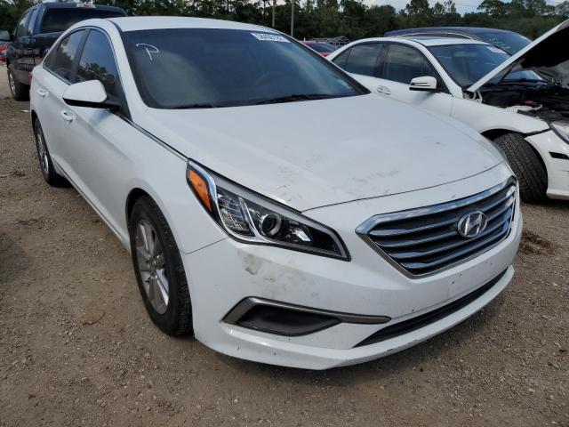 HYUNDAI SONATA SE 2016 with VIN 5NPE24AF2GH364606 - Photo from auction