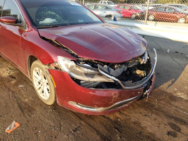 Photo 9 from auction – 2015 CHRYSLER 200 LIMITE with VIN 1C3CCCAB8FN730972