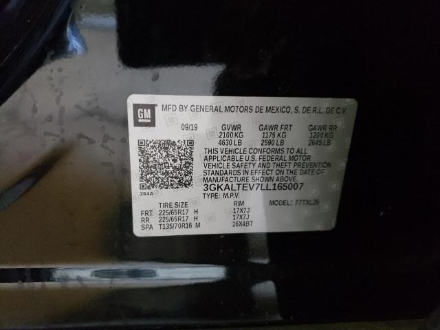 Photo 10 from auction – 2020 GMC TERRAIN SL with VIN 3GKALTEV7LL165007