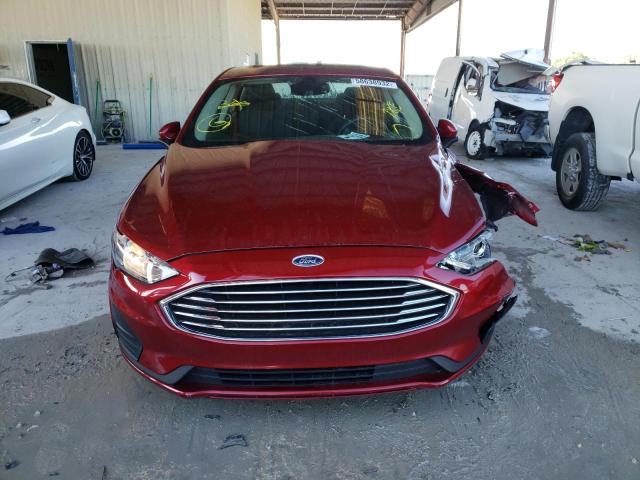 Photo 9 from auction – 2019 FORD FUSION SE with VIN 3FA6P0LU6KR142799