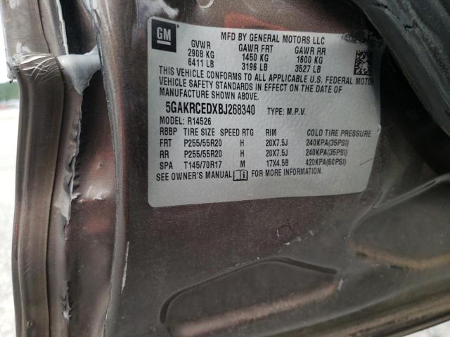 Photo 10 from auction – 2011 BUICK ENCLAVE CX with VIN 5GAKRCEDXBJ268340