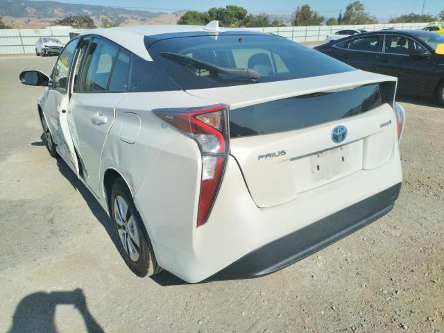 Photo 3 from auction – 2016 TOYOTA PRIUS with VIN JTDKARFU1G3015071