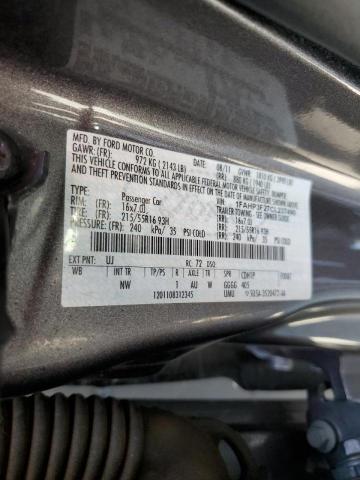 Photo 10 from auction – 2012 FORD FOCUS SE with VIN 1FAHP3F27CL237490