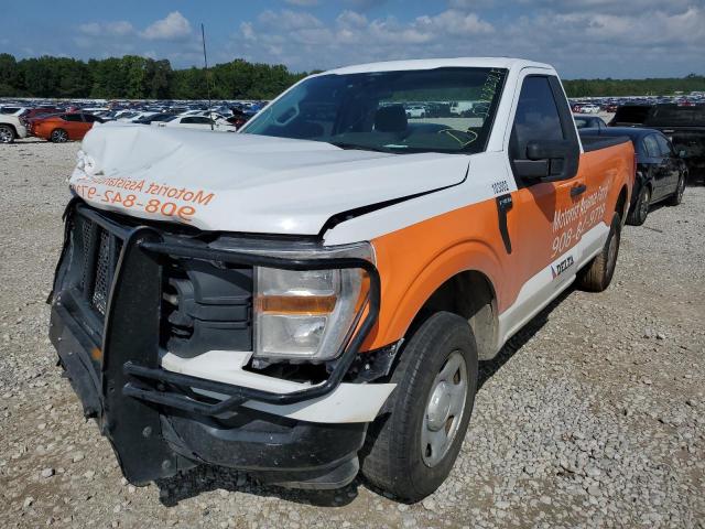 Photo 2 from auction – 2021 FORD F150 with VIN 1FTMF1CP2MKD83867