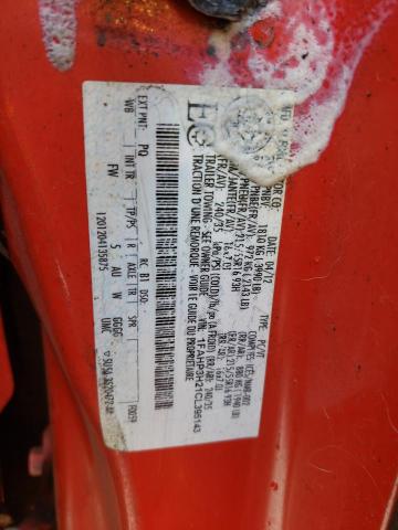 Photo 10 from auction – 2012 FORD FOCUS SEL with VIN 1FAHP3H21CL395143