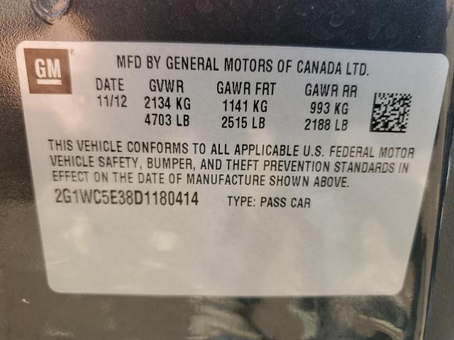 Photo 10 from auction – 2013 CHEVROLET IMPALA LTZ with VIN 2G1WC5E38D1180414