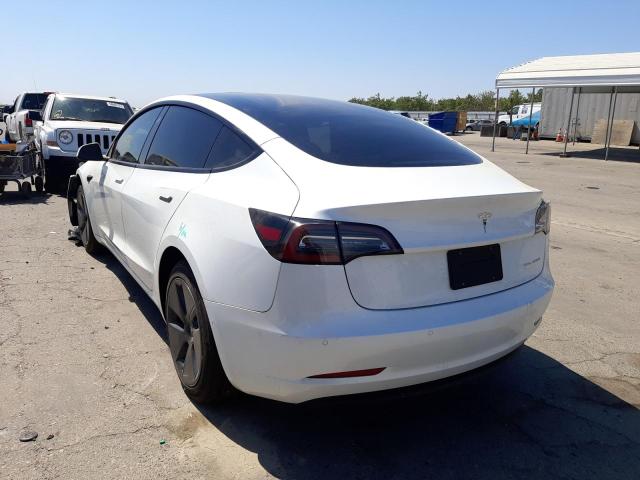 Photo 3 from auction – 2022 TESLA MODEL 3 with VIN 5YJ3E1EB7NF174963